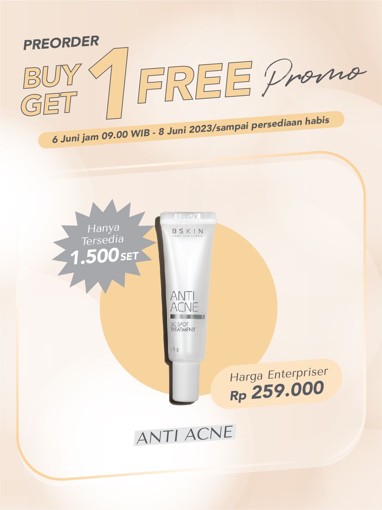 HDI Store - BSKIN ANTI-ACNE 3C SPOT TREATMENT (BUY 1 GET 1) PO